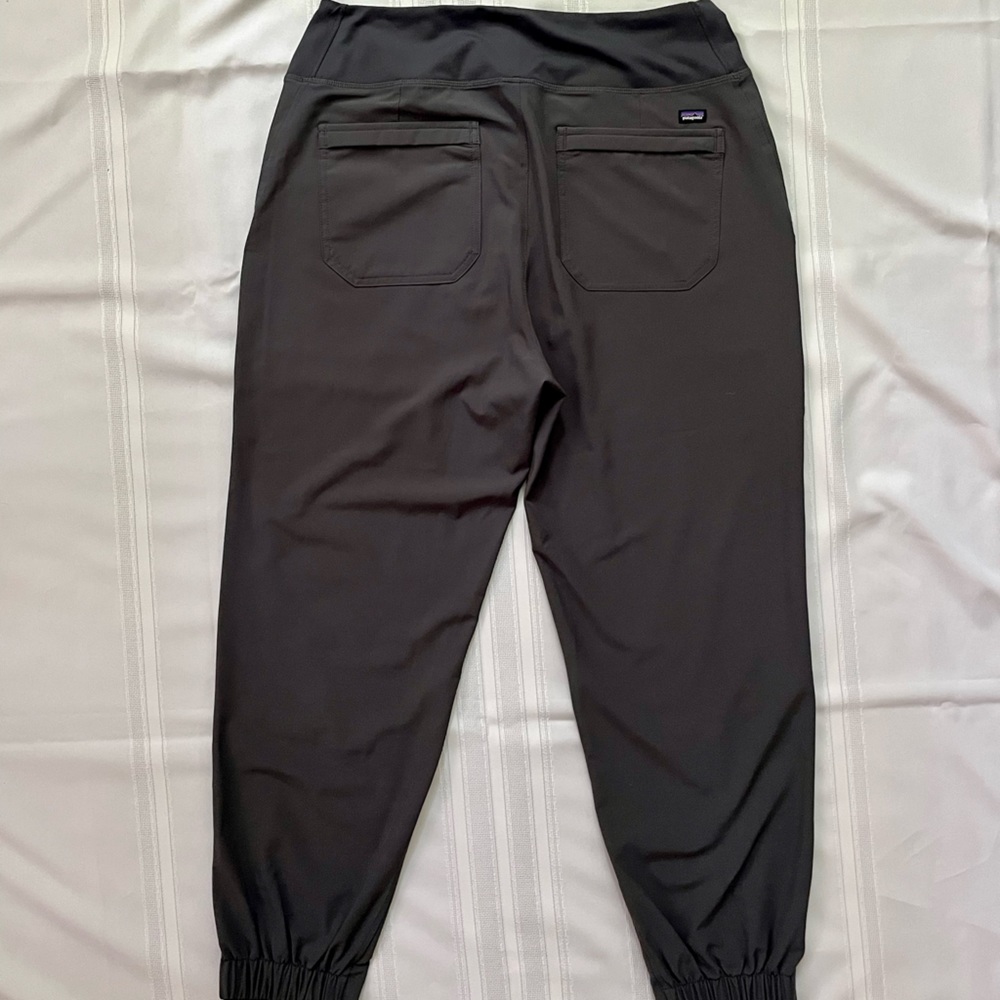 Gray Patagonia pants, size M